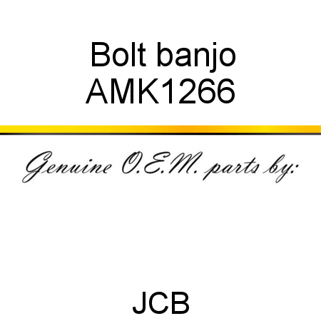 Bolt, banjo AMK1266