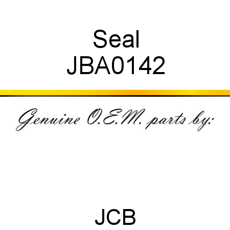 Seal JBA0142