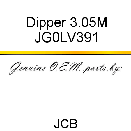 Dipper, 3.05M JG0LV391
