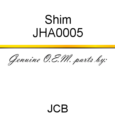 Shim JHA0005