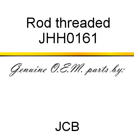 Rod, threaded JHH0161
