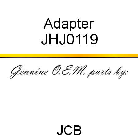 Adapter JHJ0119