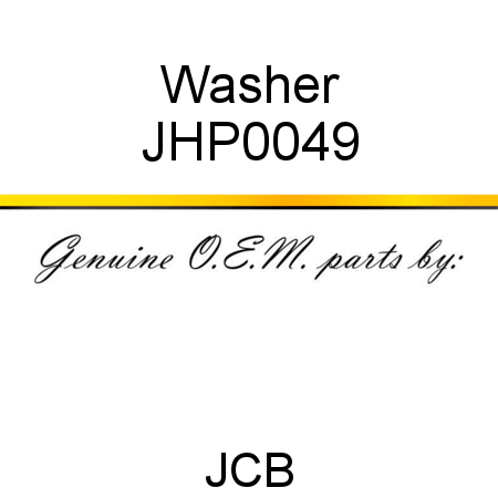 Washer JHP0049
