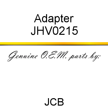 Adapter JHV0215