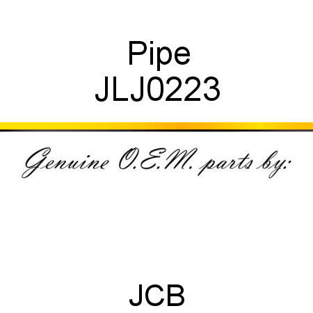Pipe JLJ0223