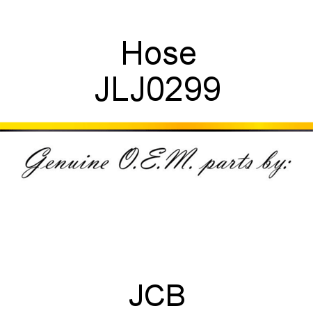 Hose JLJ0299