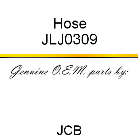 Hose JLJ0309