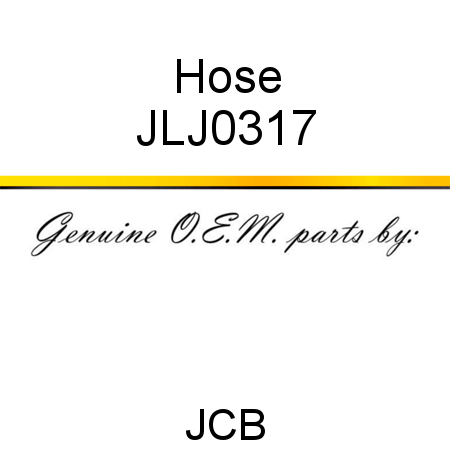 Hose JLJ0317