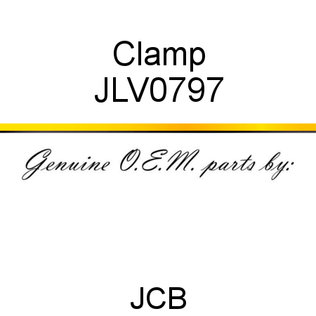Clamp JLV0797