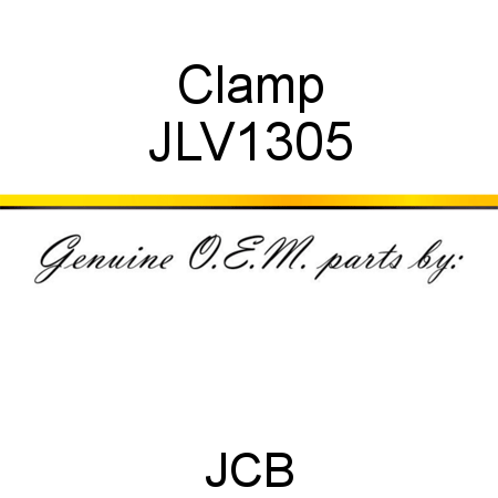 Clamp JLV1305