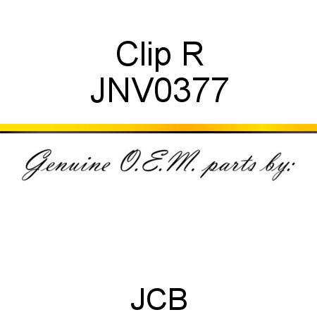 Clip, R JNV0377