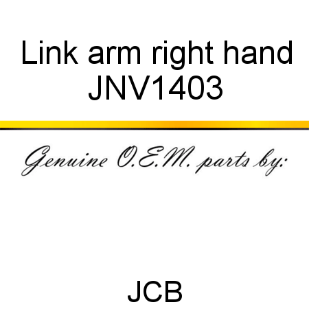 Link, arm, right hand JNV1403