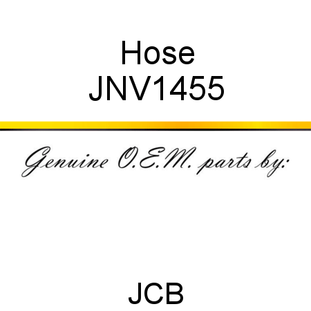 Hose JNV1455