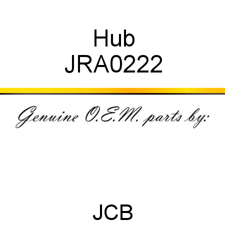 Hub JRA0222