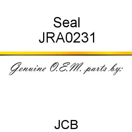 Seal JRA0231