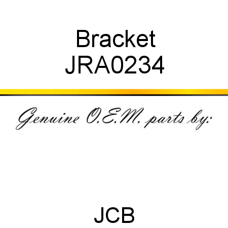 Bracket JRA0234