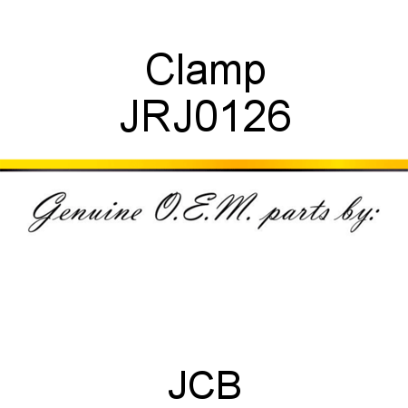 Clamp JRJ0126