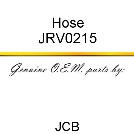 Hose JRV0215