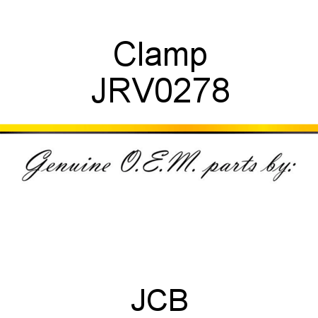 Clamp JRV0278