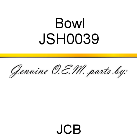 Bowl JSH0039
