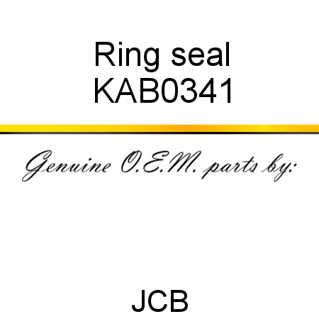 Ring, seal KAB0341