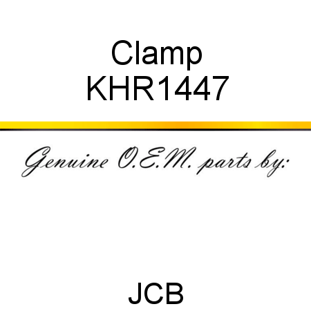 Clamp KHR1447