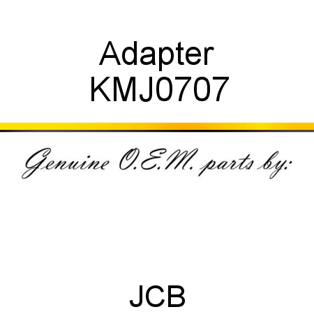 Adapter KMJ0707