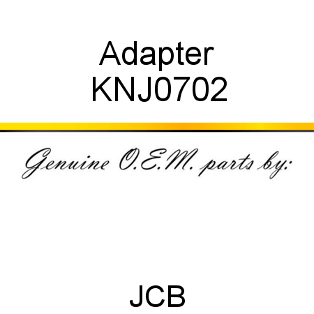 Adapter KNJ0702