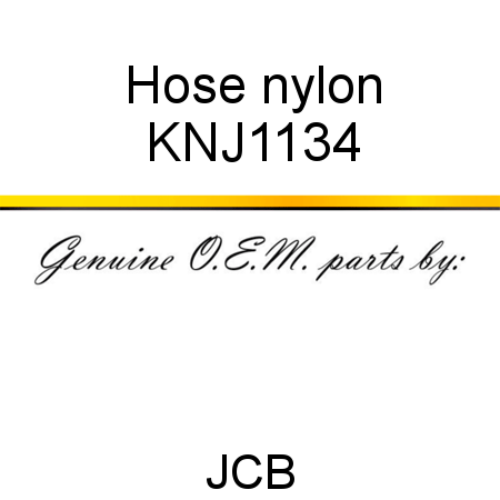 Hose, nylon KNJ1134