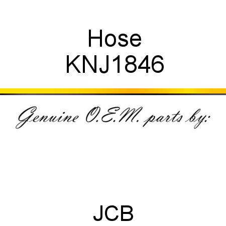 Hose KNJ1846