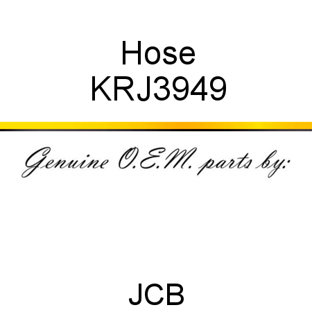 Hose KRJ3949
