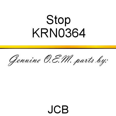 Stop KRN0364