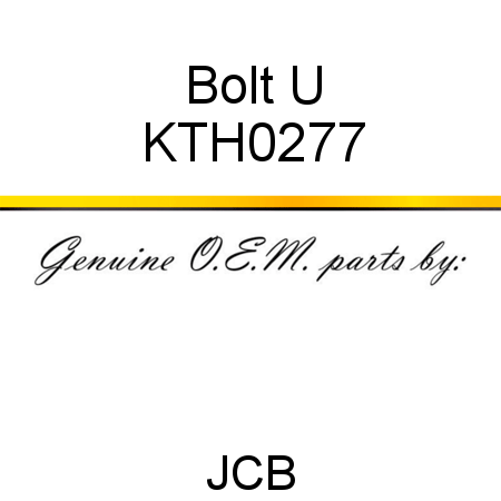 Bolt, U KTH0277