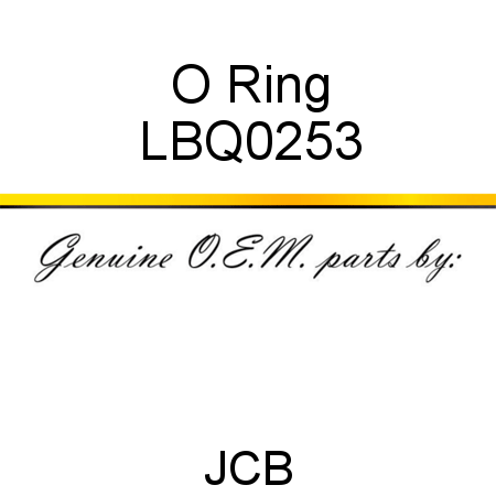 O Ring LBQ0253