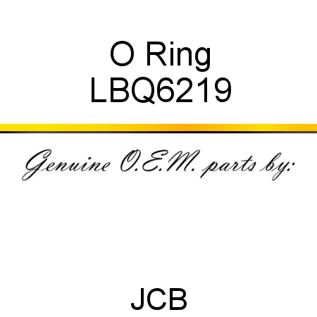O Ring LBQ6219