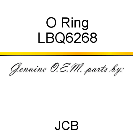 O Ring LBQ6268