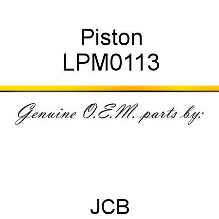 Piston LPM0113