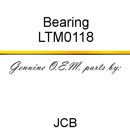Bearing LTM0118