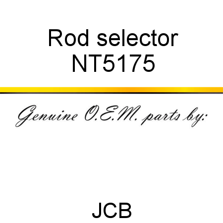 Rod, selector NT5175