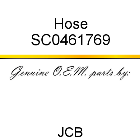 Hose SC0461769