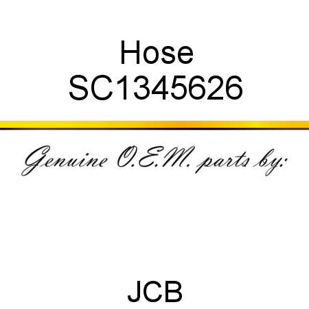 Hose SC1345626