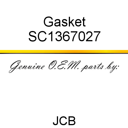 Gasket SC1367027