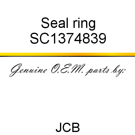 Seal, ring SC1374839