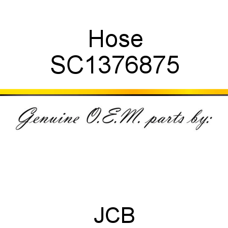 Hose SC1376875