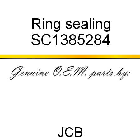Ring, sealing SC1385284