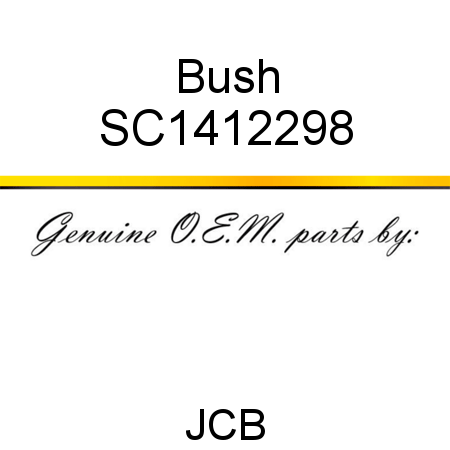 Bush SC1412298