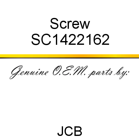 Screw SC1422162