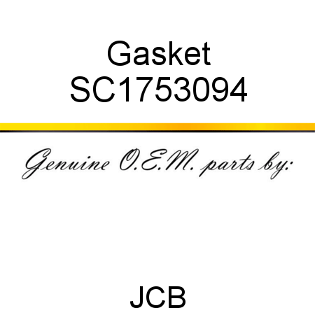 Gasket SC1753094