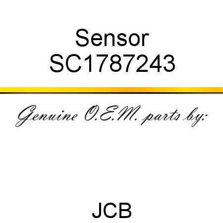 Sensor SC1787243