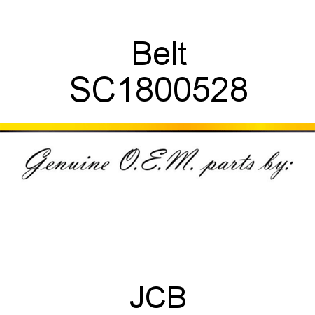 Belt SC1800528